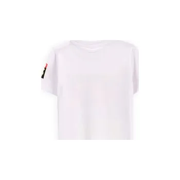 Pánské tričko Coccodrillo T-Shirt WC5143203LBD Bílá Regular Fit 116