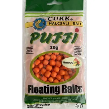 Návnadová surovina Puffi Cukk small - oranžová - Mango