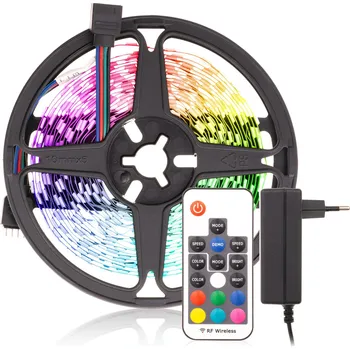 LED páska Sada LED pásku RGB 5m 35W 5M9W-RGB