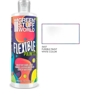 Green Stuff World Flexible Paint White 240ml (Green Stuff World)
