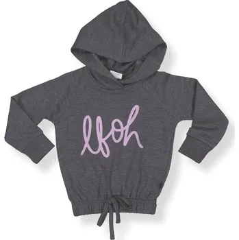 Chlapecká mikina Little Flock of Horrors Dětská merino mikina s kapucí ze 100% merino vlny Iron Marle LFOH Velikost: 86/98