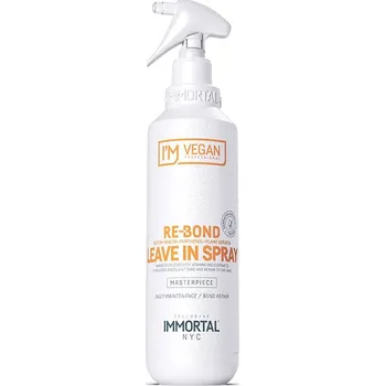 Vlasová regenerace Pečující a obnovující bezoplachový sprej na vlasy IMMORTAL VEGAN Re-Bond Leave-in spray 250 ml