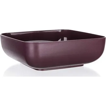 BANQUET Miska plastová CULINARIA 23 x 23 x 7,8 cm, 3 l, bordó (BANQUET Miska plastová CULINARIA 23 x 23 x 7,8 cm, 3 l, bordó)