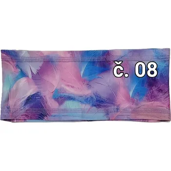 Čelenka Fantom FUNKČNÍ čelenka Active - 7 barev KONFEKČNÍ VELIKOST: 48, barevná varianta: modro-růžová peříčka