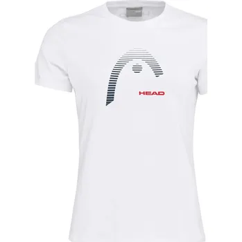 Dámské tričko Dámské tričko Head CLUB LARA T-SHIRT WOMEN Barva: Bílá, Velikost: 3XL