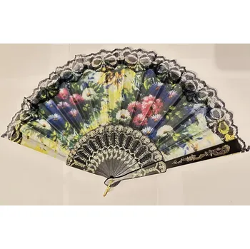 Luxusní vějíř s látkou Astry