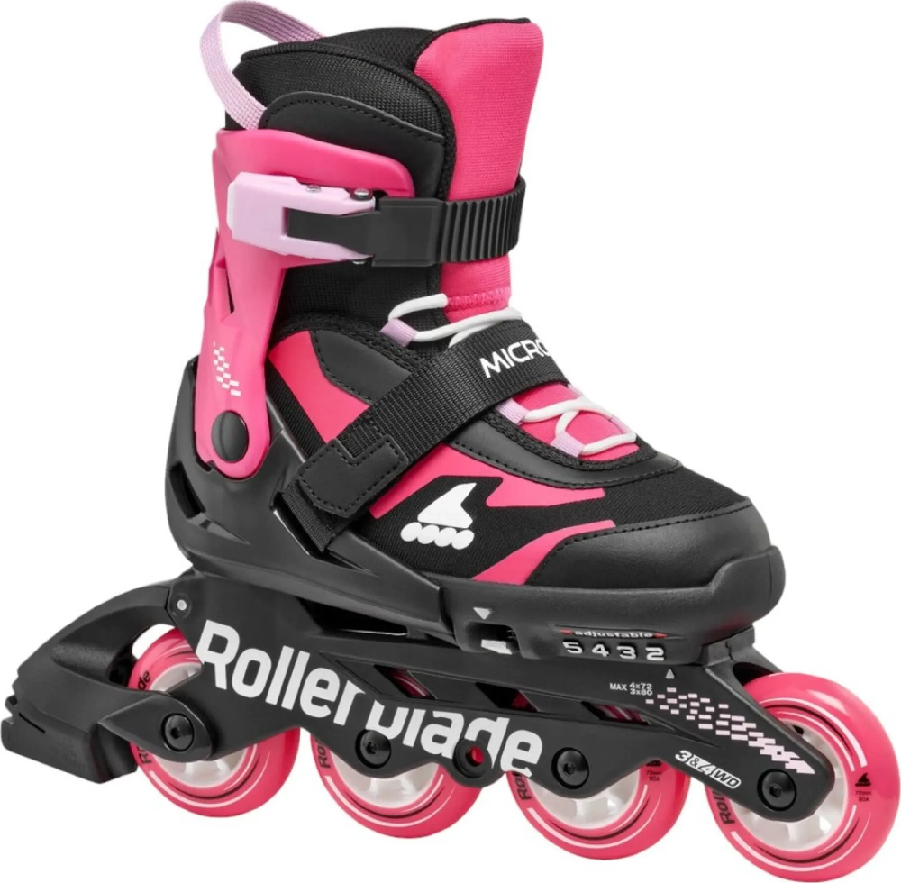 Brusle Rollerblade MICROBLADE - 230, black/pink