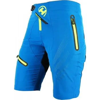 Dámské kalhoty Kalhoty krátké dámské HAVEN ENERGY modro/žluté s cyklovložkou Velikost: L