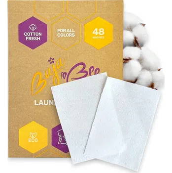 Prací prostředek BajaBee Prací papírky - Cotton fresh, 48 praní