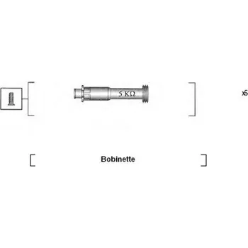 Zapalovací kabel Sada kabelů pro zapalování MAGNETI 941095820620