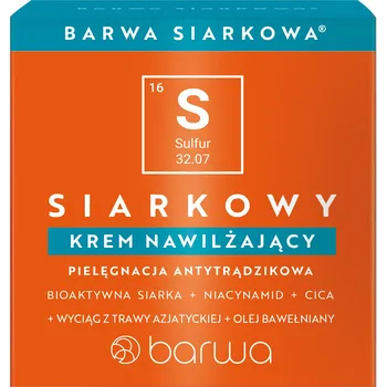 Pleťový krém Barwa Sulfuric hydratační sírový krém na obličej, 50 ml