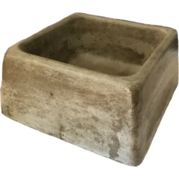 Miska pro psa Miska pro králíky betonová - čtverec