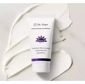 Pleťový krém BE-HOPE Moisturizing Sunblock SPF50+ PA++++ 50ml + DÁREK