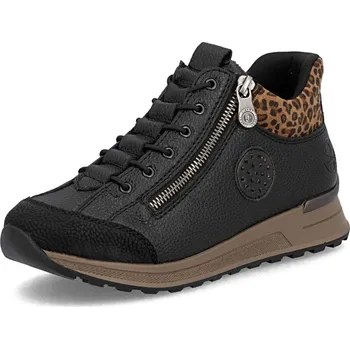 Dámské kozačky Dámská kotníková obuv RIEKER N1457-00 černá W5 41