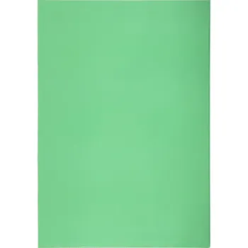 Obal zakládací A4 L lesklý PVC 140 mikronů, zelený, 10 ks