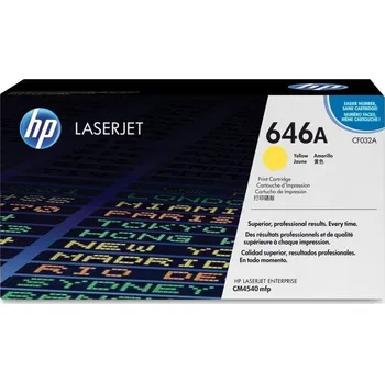 HP 646A Žlutá originální tonerová kazeta LaserJet