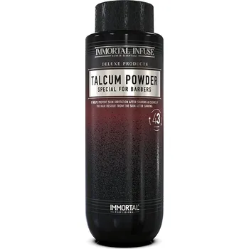 Pleťový krém Tělový pudr IMMORTAL Infuse Talcum powder special for barbers 180 g