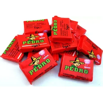 Pedro Žvýkačky s tetováním