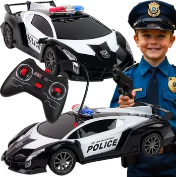 autíčko AUTO POLICIE AUTÍČKO POLICEJNÍ VŮZ NA AKUMULÁTOR DÁLKOVĚ OVLÁDANÉ