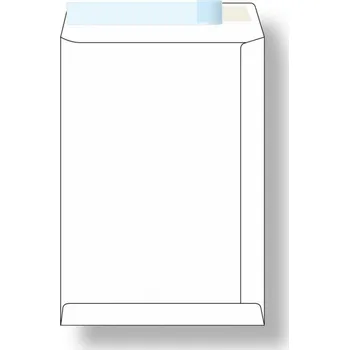 Obálka Taška C4, s krycí páskou, bílá 50 ks