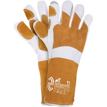 Pracovní oblečení Reis YELLOWTATTOO svářečské rukavice 11