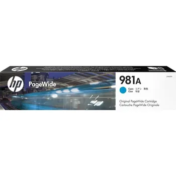 HP 981A Azurová originální kazeta PageWide