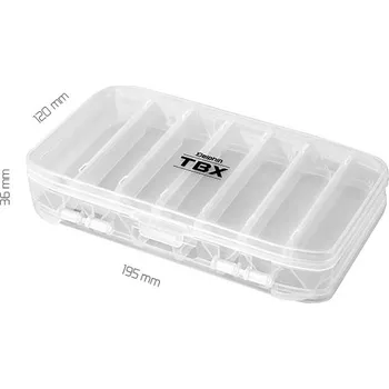 Pouzdro na rybářské vybavení Krabice Delphin TBX Duo 195-14P