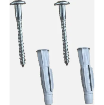 Garážová vrata Šroub 8×70mm s hmoždinkou 10x60mm / 40ks