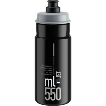 Láhev láhev ELITE JET black 550ml - Černá, 550ml