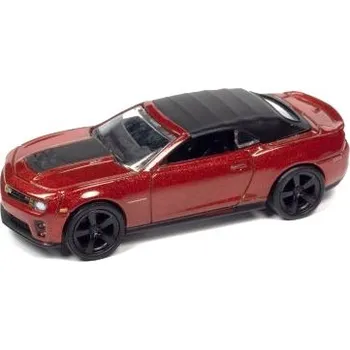 autíčko Chevy Camaro ZL1 2013 oranžová 1:64 - Johnny Lightning Chevy Camaro ZL 1 - sběratelský model autá 1/64
