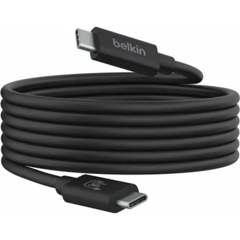 Datový kabel Belkin USB4 Kabel USB-C/USB-C 2m 240W, 20Gbit/s, sw. INZ004bt2MBK