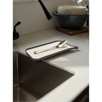 Kuchyňské prkénko Sinsay - Prkénko na krájení s odkapávací miskou - černá - 965GM-99X - 965GM-99X-ONE