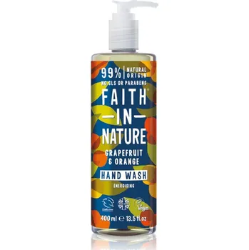 Mýdlo Faith In Nature Grapefruit & Orange přírodní tekuté mýdlo na ruce 400 ml