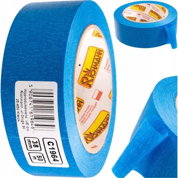 Lepicí páska RICHMANN Papírová maskovací páska 38mm x 50m modrá