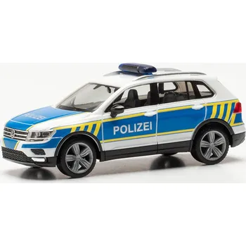 autíčko Volkswagen Tiguan "Polizei Goslar" bílá 1:87 - Herpa VW Tiguan - sběratelský model 1/87