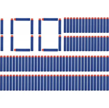 100 kusu náhradní šipky náboje pro Nerf Elite
