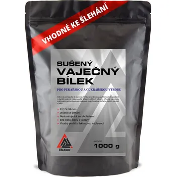 Sušený vaječný bílek VALKNUT na pečení a cukrářské účely 1000 g Obsah balení: 1000 g