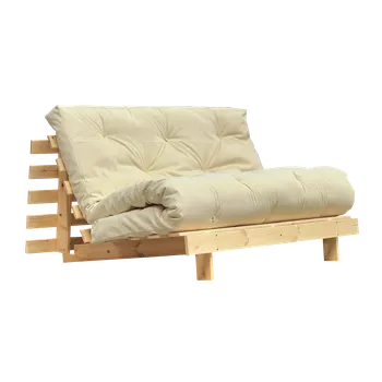 Pohovka Rozkládací pohovka do malých prostor Root 120x200 Hnědá