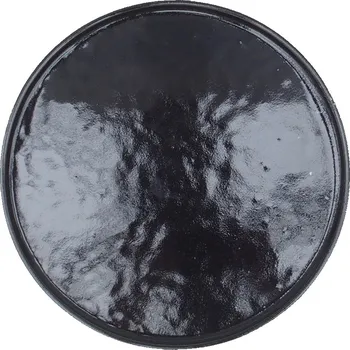 Květináč Bonsai podmiska kulatá D7-L - 28 x 28 x 1,5 cm - černá