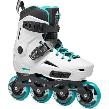 Kolečkové brusle Brusle Rollerblade LIGHTNING W - 240, white/aqua