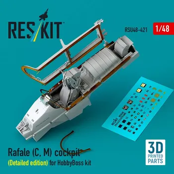 Plastikový model Reskit 1/48 Rafale (C,M) cockpit - Detailed (HOBBYB)