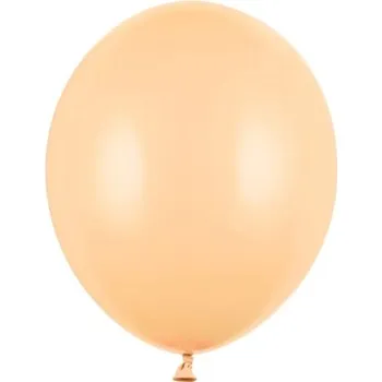 Balónek Balónky pastelové oranžové světle broskvové silné 27 cm 3 ks