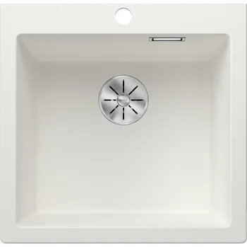 Granitový dřez Jednokomorový dřez Blanco PLEON, granit, bílý