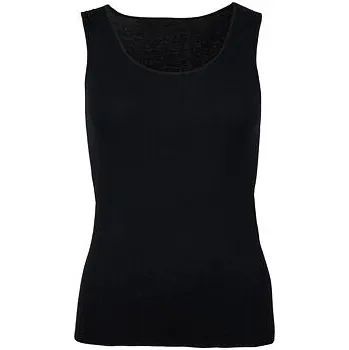 NOVODONIA, Dámský nátělník modal s kašmírem černá velikost oblečení M/L