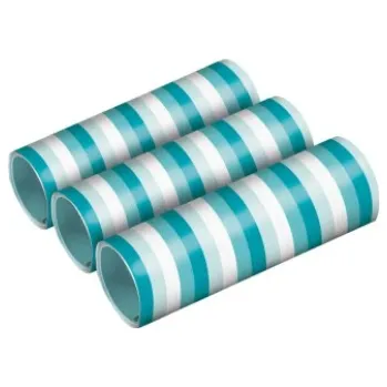 Konfeta Riethmuller Konfety serpentýny papírové Tyrkysové, 3 ks