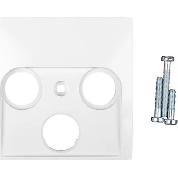Elektrická zásuvka BERKER S.1 B.3 B.7 Krycí rámeček pro anténní zásuvku 5312038989 bílá