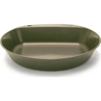 Kempingové nádobí ArmyČastolovice.cz Talíř hluboký WILDO® CAMPER plastový ZELENÝ