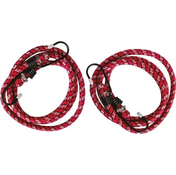 Železářství Upínací guma, 2 ks, 8 mm s háky 1 m , červená EXTOL (96002 )