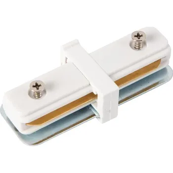 Bodové svítidlo Konektor pro svítidla v lištovém systému 1-fázový rovný bílá