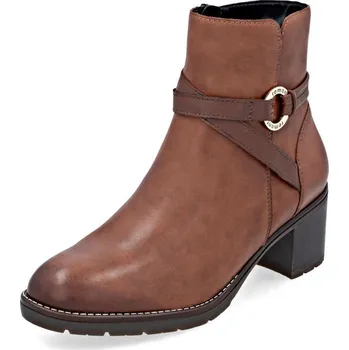 Dámské kozačky Rieker Dámská kotníková obuv REMONTE D2A73-25 hnědá W5 42